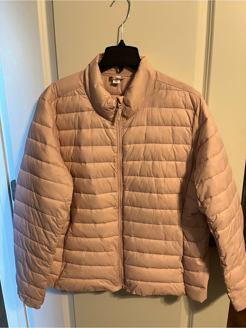 Women’s Light Pink Puffer Jacket